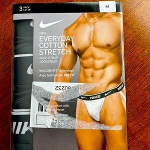 🔥NWT NIKE DRI-FIT JOCKSTRAP + BONUS WELL LOVED JOCKSTRAP😈